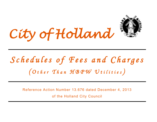 109321403-calendar-year-2014-fees-amp-charges-city-of-holland-michigan