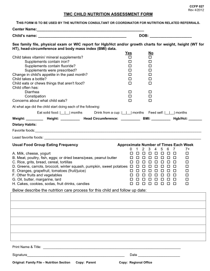 109452470-child-nutrition-assessment-form