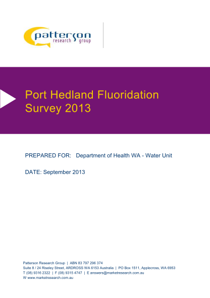 109592108-port-hedland-fluoridation-survey-2013-public-health-department-public-health-wa-gov