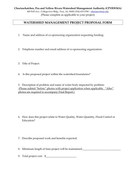 110490-fillable-watershed-management-project-proposal-pdf-form-cpyrwma-alabama