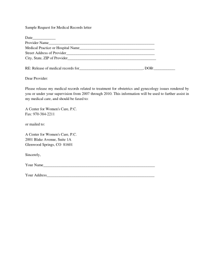 110493500-sample-request-for-medical-records-form-a-center-for-womenamp39s