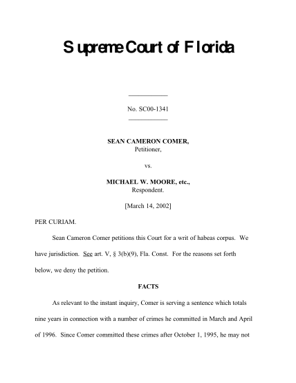 110803052-sean-cameron-comer-petitions-this-court-for-a-writ-of-habeas-corpus-archive-law-fsu