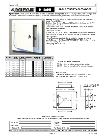 110971399-location-misadh-high-security-access-door-specification-mifab-series-misadh-high-security-access-door-is-designed-to-provide-security-access-with-a-strength-and-durability-to-endure-abusive-and-vandalprone-conditions-common-in-many