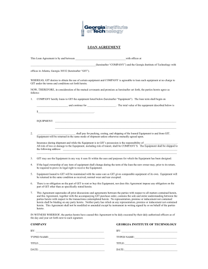 111079791-loan-agreement-form-georgia-institute-of-technology-procurement-gatech