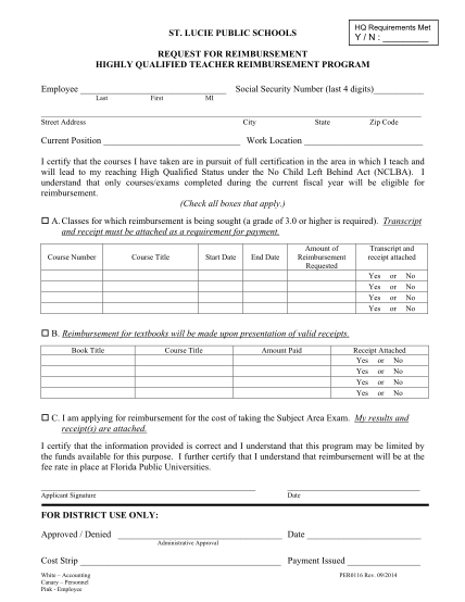 111122411-request-for-reimbursement-highly-qualified-teacher-program-form