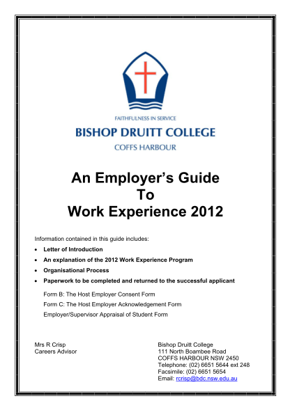 111443766-an-employeramp39s-guide-to-work-experience-2012-bishop-druitt-bdc-nsw-edu