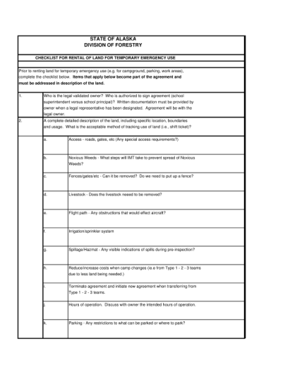 112135-fillable-fillable-rental-checklist-form-forestry-alaska