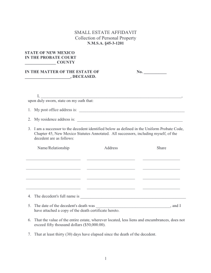 112256373-small-estate-affidavit-collection-of-personal-indian-trust
