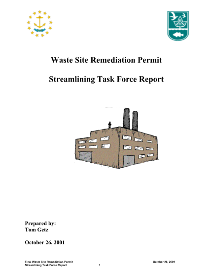 112329294-ri-demwaste-site-remediation-permit-streamlining-task-force-final-report-102601-dem-ri