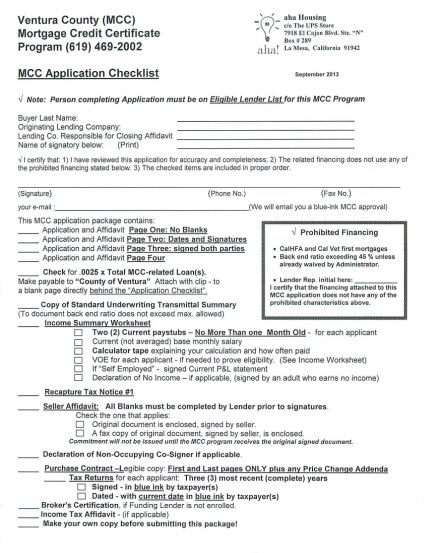 1130798-fillable-ventura-county-mortgage-certificate-program-form