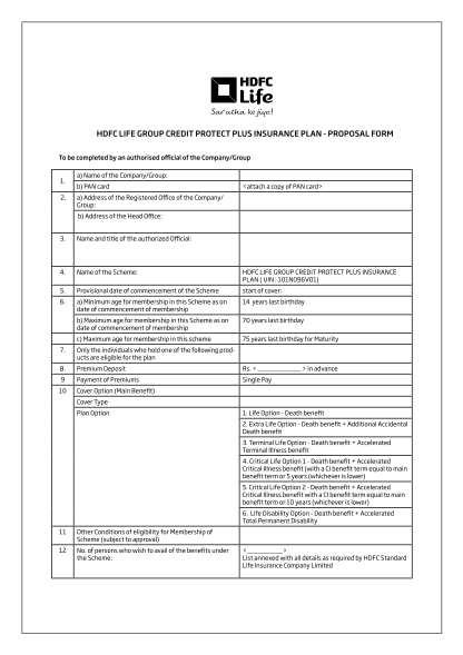 113237669-hdfc-life-group-credit-protect-plus-insurance-plan-proposal-form