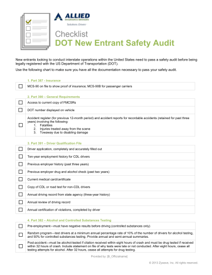 113763928-dot-new-entrant-safety-audit-allied-tool-box