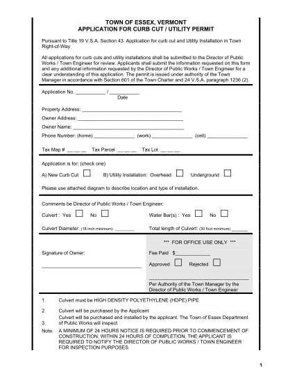 114830396-town-of-essex-vermont-application-for-curb-cut-utility-permit