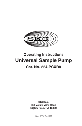 115304402-pcxr8-universal-sample-pump-224-pcxr8-operating-instruction-form-37713-pdf-document-pcxr8-universal-sample-pump-224-pcxr8-operating-instruction-form-37713-pdf-document