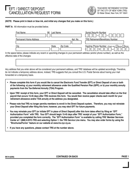 1160248-trs-bk19-cancel-direct-deposit-eft-direct-deposit-cancellation-request-form---various-fillable-forms-uft