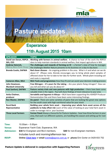 116285155-pasture-updates-esperance-11th-august-2015-10am-speaker-david-van-ooran-rspca-wa-ceo-andrew-heinrich-brenda-coutts-dafwa-cameron-allan-mla-john-howieson-murdoch-university-paul-sanford-dafwa-anita-chalmer-producer-ron-master-dafwa