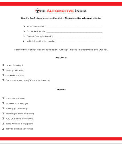 Things to Buy for a New House Checklist PDF Form - Fill Out and