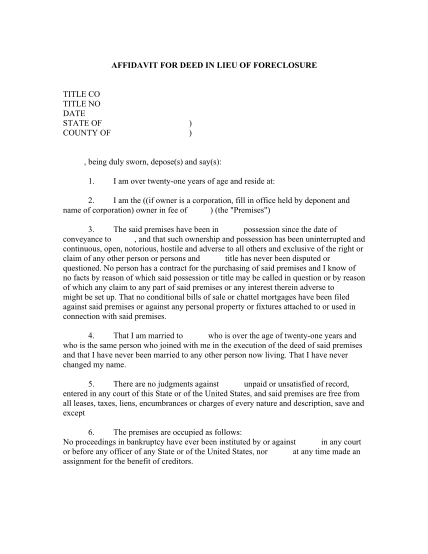 116760896-affidavit-for-deed-in-lieu-of-foreclosure-title-co