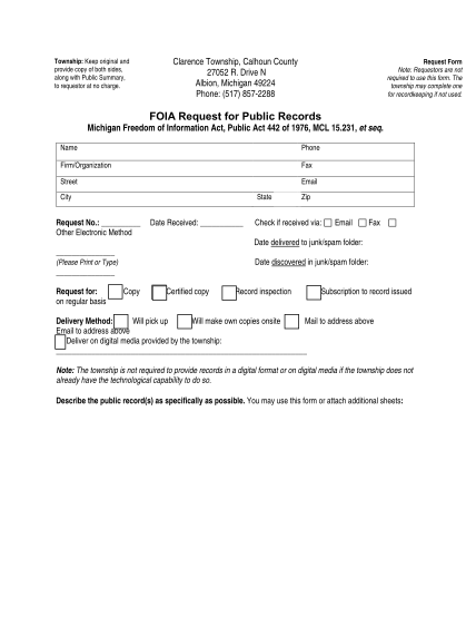 116869123-foia-request-form-clarence-township-clarencetwp