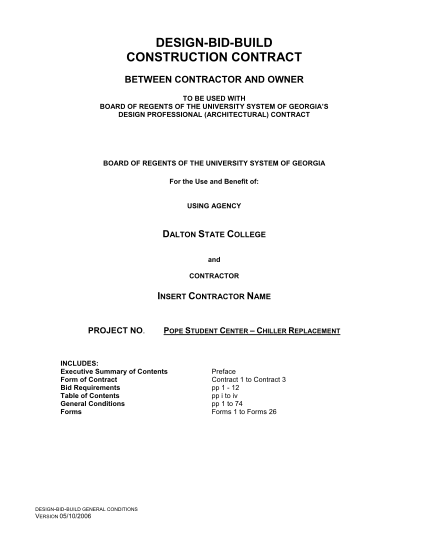 116955939-designbidbuild-construction-contract-between-contractor-and-owner-to-be-used-with-board-of-regents-of-the-university-system-of-georgias-design-professional-architectural-contract-board-of-regents-of-the-university-system-of-georgia-fo