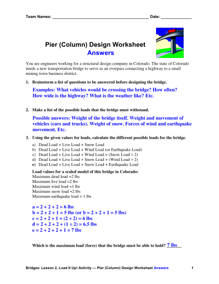 117276868-pier-column-design-worksheet-answers-pdf-teach-engineering