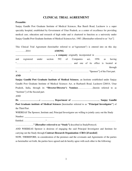 118205138-draft-of-cta-and-indemnity-agreement-sanjay-gandhi