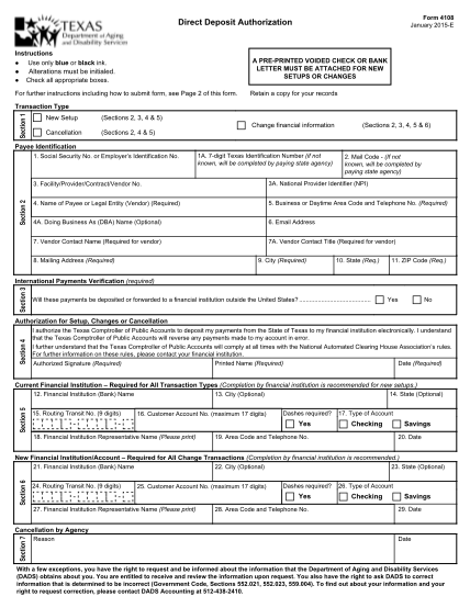 118919128-form-4108-january-2015e-direct-deposit-authorization-instructions-use-only-blue-or-black-ink-hhs-state-tx