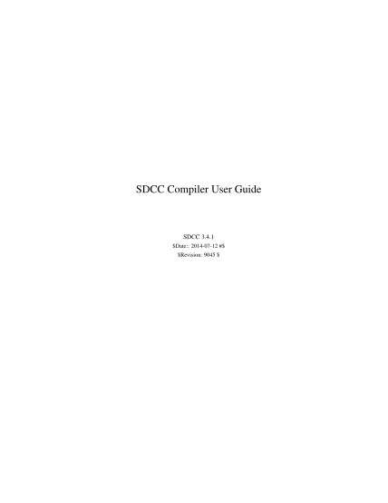 1191450-sdccman-sdcc-compiler-user-guide--sdcc---sourceforge-various-fillable-forms-sdcc-sourceforge