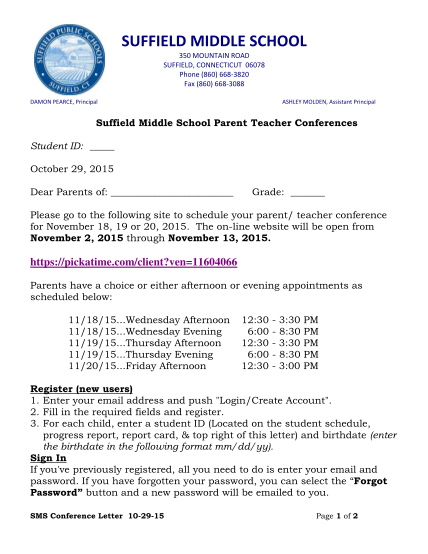 119773477-conference-letter-directions-pdf-suffield-school-district-suffield