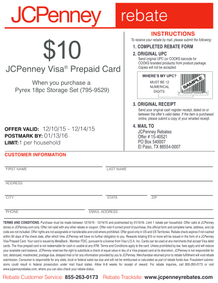 18 Jcpenney Application Online Form Free To Edit Download Print 
