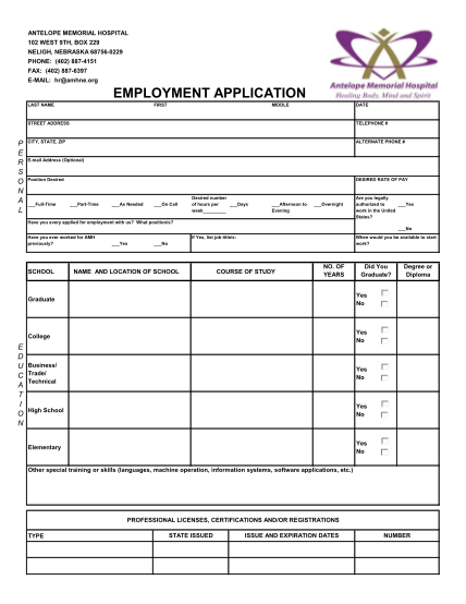 120833390-employment-application-antelope-memorial-hospital