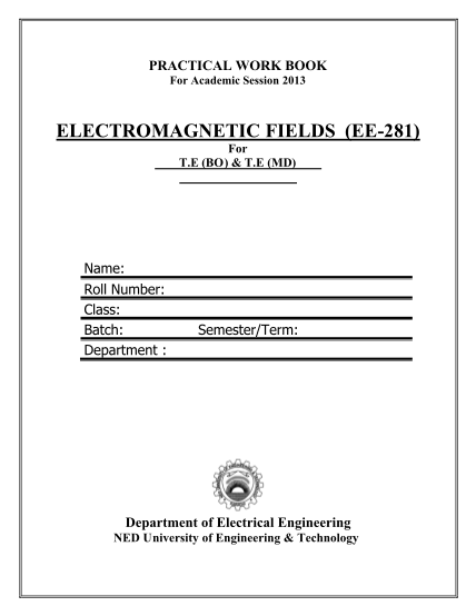 120837417-electromagnetic-fields-ee-281-ned-university-neduet-edu