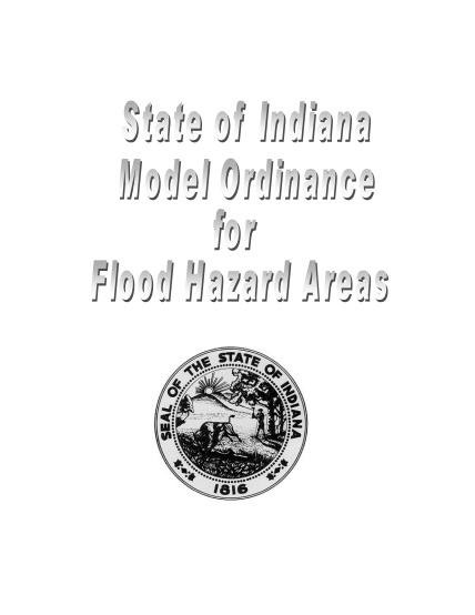 121237-indianamodelord-inance-state-of-indiana-model-ordinance-for-flood-hazard-areas-state-indiana--in