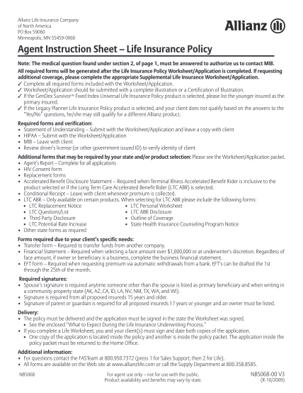 121658912-agent-instruction-sheet-life-insurance-policy-axis-insurance-bb