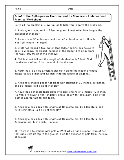 122269813-proof-of-the-pythagorean-theorem-and-its-converse-independent-practice-worksheet-answer-key