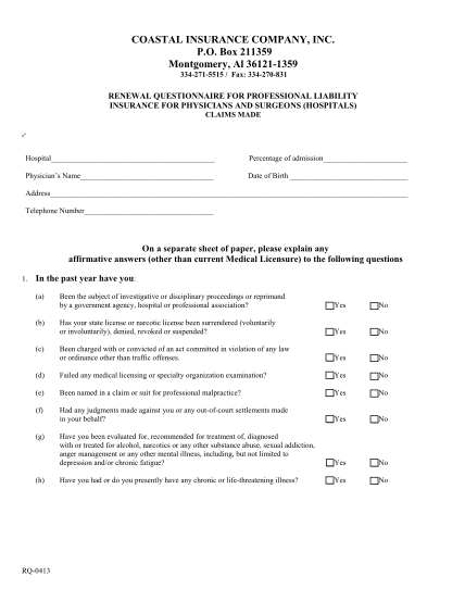 122727420-physician-renewal-questionnaire-for-hospitals-coastal-insurance-bb-coastalins