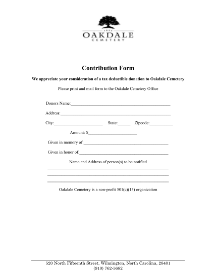 123117791-download-contribution-form-oakdale-cemetery-oakdalecemetery