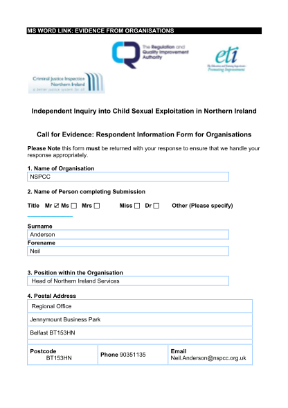 123241259-nspcc-northern-ireland-consultation-on-the-independent-inquiry-into-child-sexual-exploitation-in-northern-ireland-nspcc-northern-ireland-consultation-on-the-independent-inquiry-into-child-sexual-exploitation-in-northern-ireland-nspcc