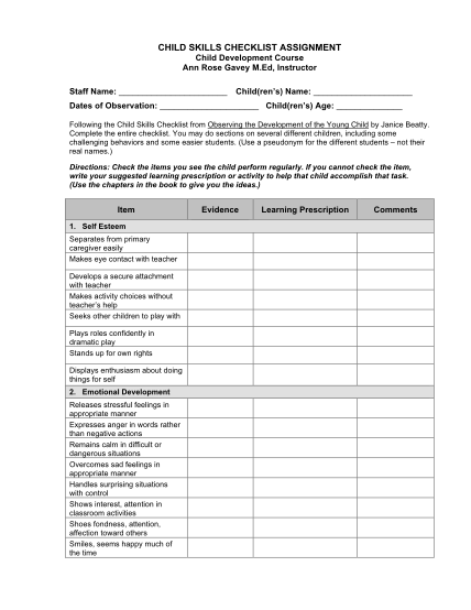 123302449-child-skills-checklist-assignmentdocx