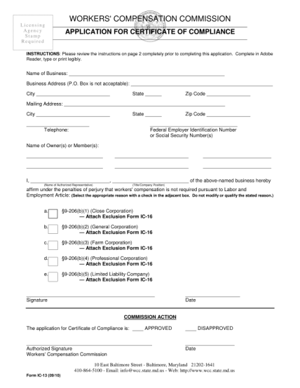 124604-fillable-md-workmans-comp-form-ic-16-filible-pdf-mva-maryland
