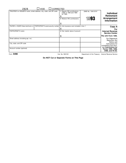 12890071-f5498-1993-form-5498---irs-various-fillable-forms-irs