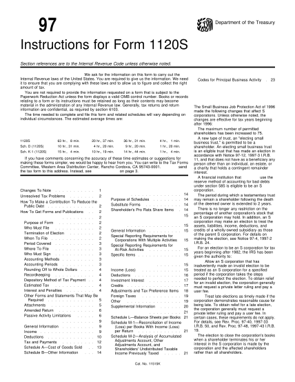 12891345-i1120s-1997-1997-instructions-for-1120s-instructions-for-form-1120s-various-fillable-forms-irs