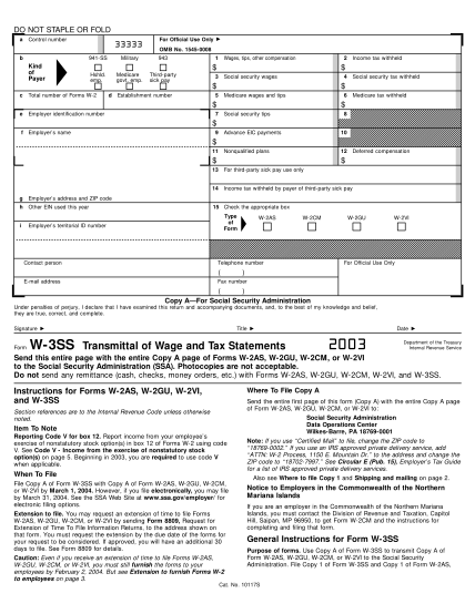 12891766-fw3ss-2003-2003-form-w-3ss-various-fillable-forms-irs