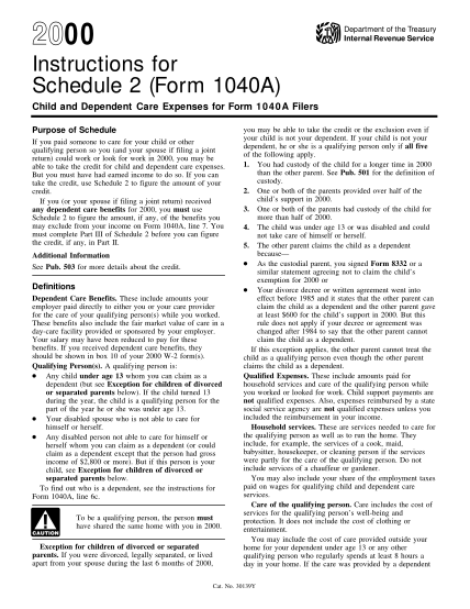 12891851-i1040as2-2000-2000-instructions-1040a-schedule-2---irs-various-fillable-forms-irs