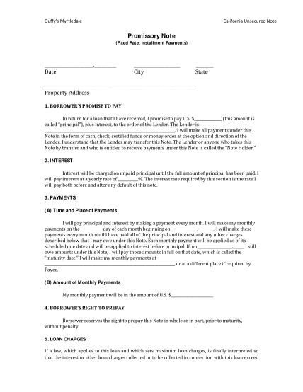 129014360-fillable-duffys-myrtledale-promissory-note-form