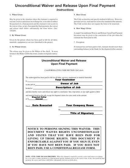 129014367-fillable-fillable-unconditional-release-upon-final-payment-form