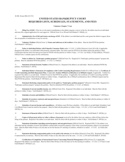 129017635-fillable-connecticut-bankruptcy-court-b200-form-ilnb-uscourts