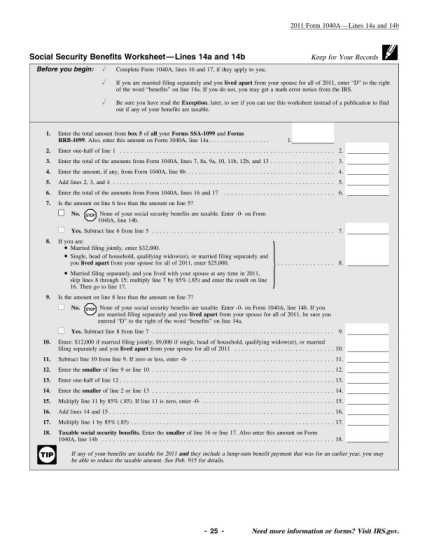 129025981-fillable-taxable-social-security-worksheet-2012-fillable-1040a-line-14a-form