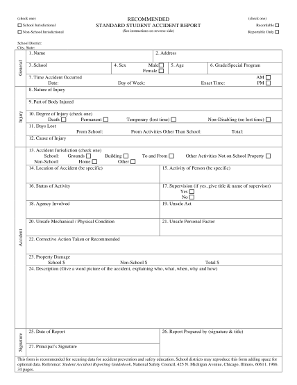 129034748-fillable-recomended-standard-student-accident-report-form-ferndale-wednet