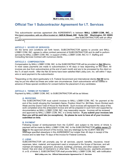 129042184-mall-lobbyco-m-inc-tie-r-1-subcont-ractor-agreem-ent-fillable-official-tier-1-subcontractor-agreement-for-it-services-user-forms